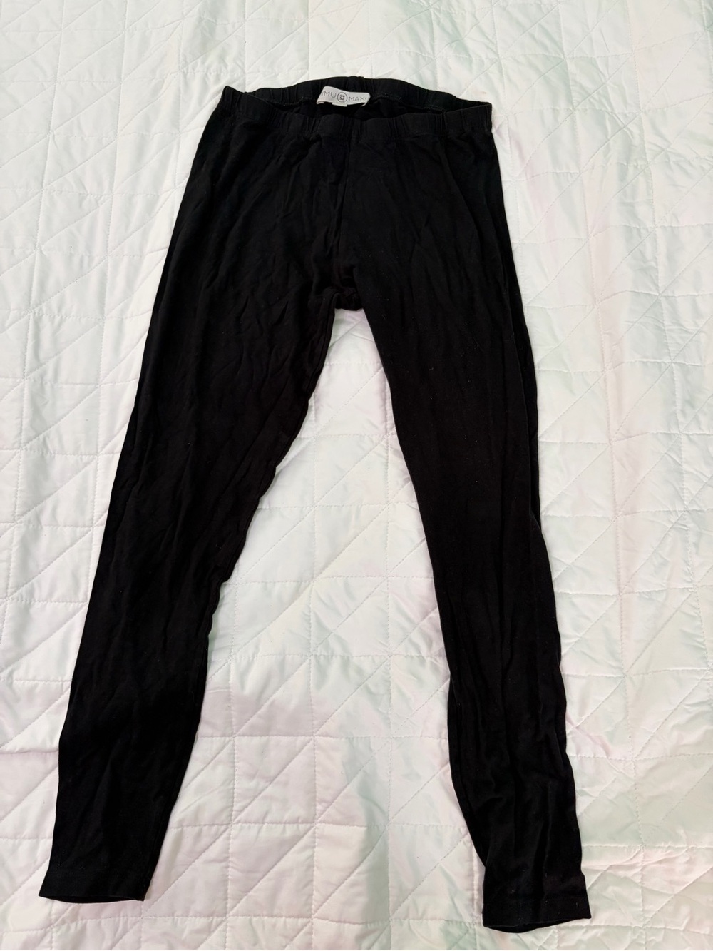 Mimu Maxi Black Leggings